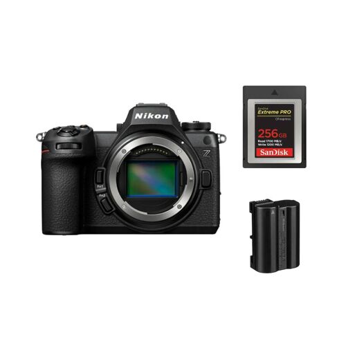 Nikon Z6 III Appareil photo sans miroir + Nikon EN-EL15c Battery + SanDisk 256GB Extreme Pro CF CFexpress Card Type B (SDCFE-256G)