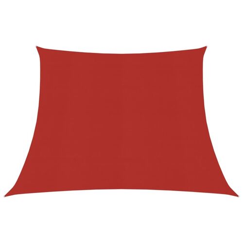 Vidaxl Voile D'ombrage 160 G/M² Rouge 3/4x2 M Pehd