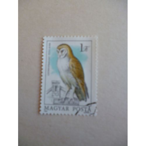 Timbre "Magyar Posta 1984 :Hibou".