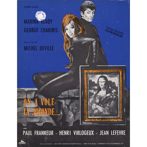 On A Volé La Joconde, Synopsis Dépl., Michel Deville, Alberto Bonucci, George Chakiris, Marina Vlady
