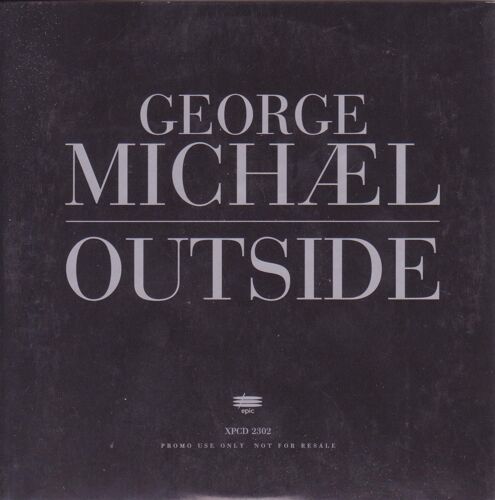 George Michael Cd Single Monotitre Outside U.K. Only Card Ps  Xpcd 2302