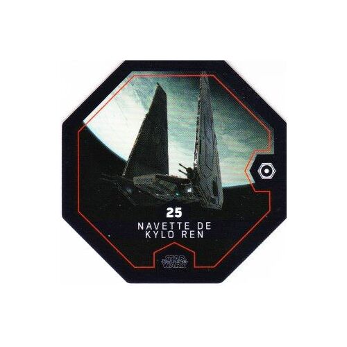 Pog Star Wars N°25 : Navette De Kylo Ren