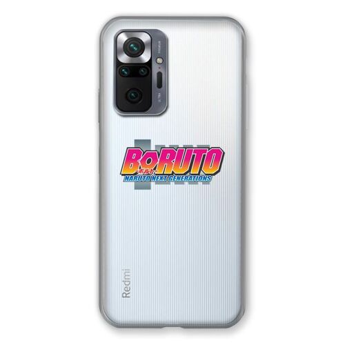 Coque Transparente Pour Xiaomi Redmi Note 10 Pro 5g Boruto Logo