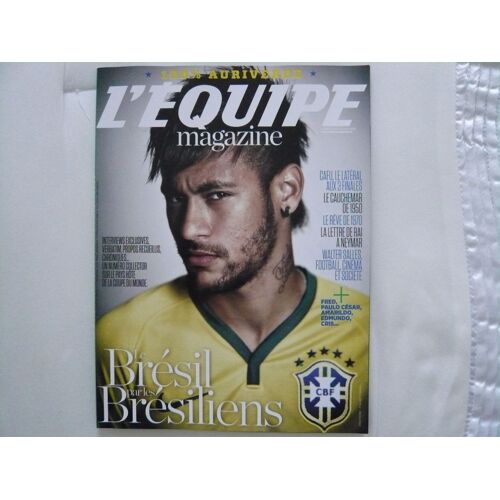 L'equipe Magazine N°1666 "Le Brésil Par Les Brésiliens"