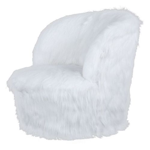Paris Prix - Fauteuil Enfant Design "Nanny" 47cm Blanc