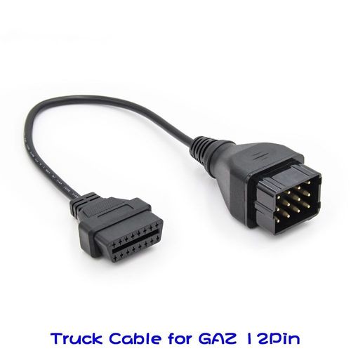 Câble Obd1 À Obd2 Pour Gaz 12pin Mâle À Obd2 16pin Femelle