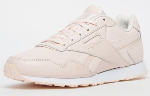 Reebok Classique Royal Glide Lux Baskets De Sport Chaussures Femmes Taille 38,5 Couleur Rose/Blanc - 38 1/2