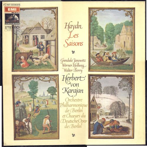 Franz-Joseph Haydn ;  Les Saisons (E M I   2 C 167-02383/5)