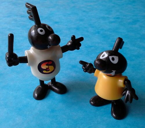 Les Notes De Musique Figurines S 19 Chef D'orchestre S 27 Note Si Kinder Surprise 2005