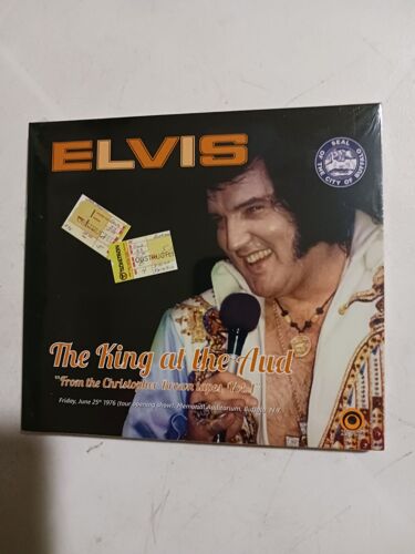 Elvis Presley The King At The Aud Cd Digipack 25/6/76 Buffalo Show !