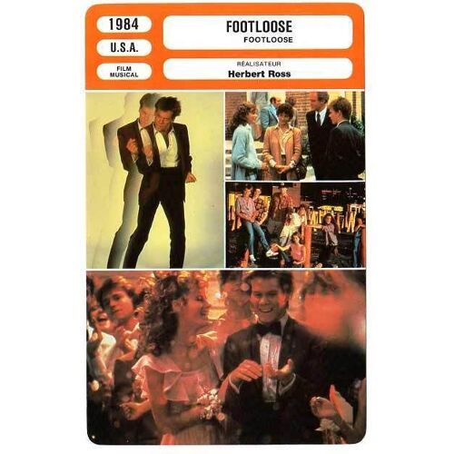 Fiche Monsieur Cinema Footloose De Herbert Ross Avec Kevin Bacon, Lori Singer Et John Lithgow