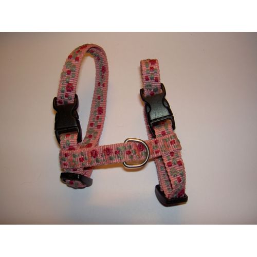 Harnais Pour Chat Ou Chien De Petite Taille Réglabe Rose