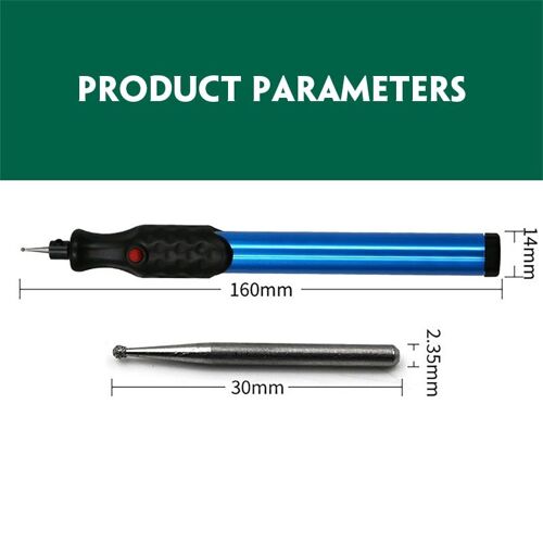Mini Stylo De Gravure Électrique Sans Fil, Outil De Sculpture Pour Bricolage De Bijoux, Plastique Métal Bois Verre, Stylo De Gravure Automatique