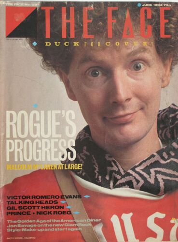 The Face  06 1983 N°38 Androginy-David Byrne-G Evans-M Mclaren-G Scott Heron-Prince-N Roeg-P Doury
