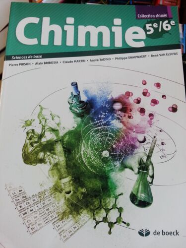 Chimie 5e/6e - Sciences De Base