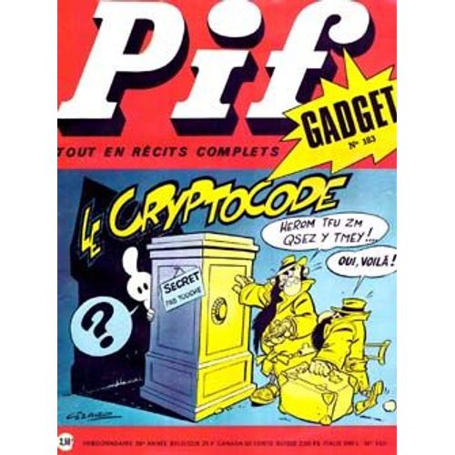 Pif Gadget 183 -- Aout 1972