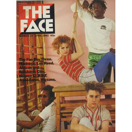 The Face 04 1982 N°24 Lou Reed Heroine Addict- Fun Boy Three-Higsons- Pia Zadera- I Adjani-