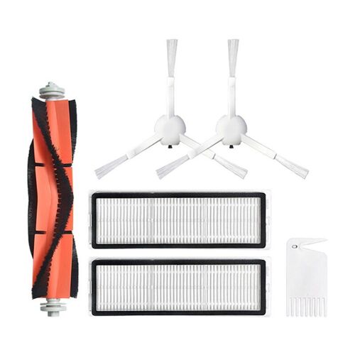 Pièces et accessoires pour aspirateur Robot Xiaomi Mijia 1C, brosse principale, brosses latérales, filtre, 6 pièces