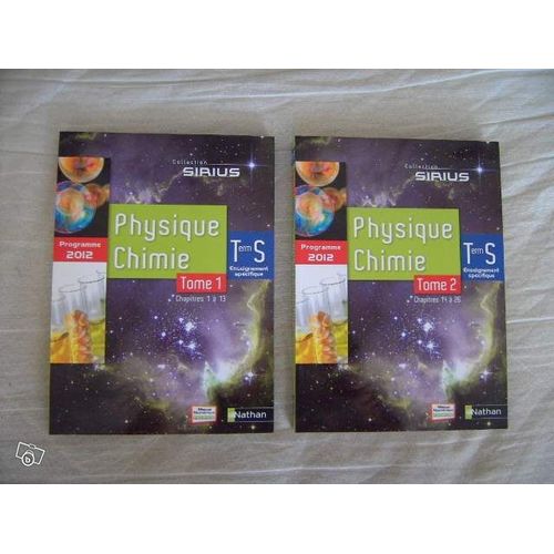 Physique Chimie Tle S Tome 1 Et 2