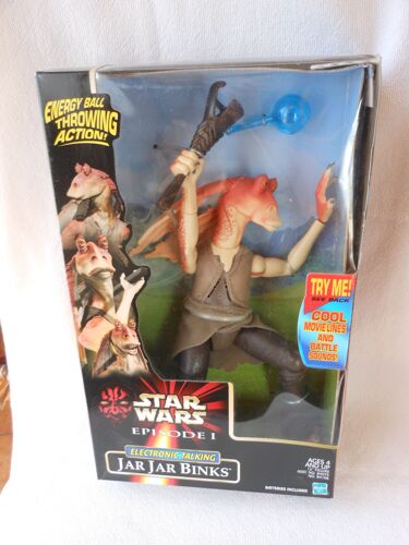 Star Wars Episode 1 Jar Jar Binks Dans Boite Hasbro (1999)