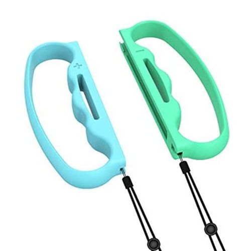 2 Pièces Poignées De Boxe Utilisée Pour Les Accessoires De Sport De Fitness Nintendo Switch Boxing (Bleu Et Vert)