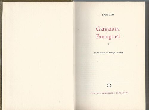 Gargantua - Pantagruel