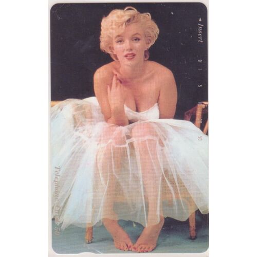Marylin Monroe Carte Telephonique Japan Only !!!