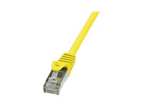 LogiLink 2m Cat.5e F/UTP câble de réseau Jaune Cat5e F/UTP (FTP)
