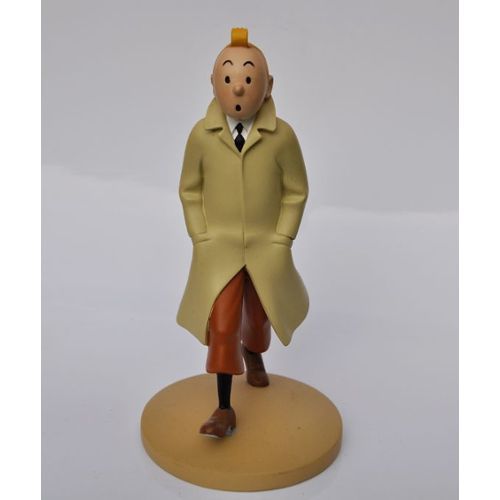 Figurines Tintin : La Collection Officielle - N° 1 : Tintin En Trench-Coat  ( Figurine + Livret )