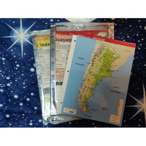 Fiches Géantes Éditions Atlas En Cartes
