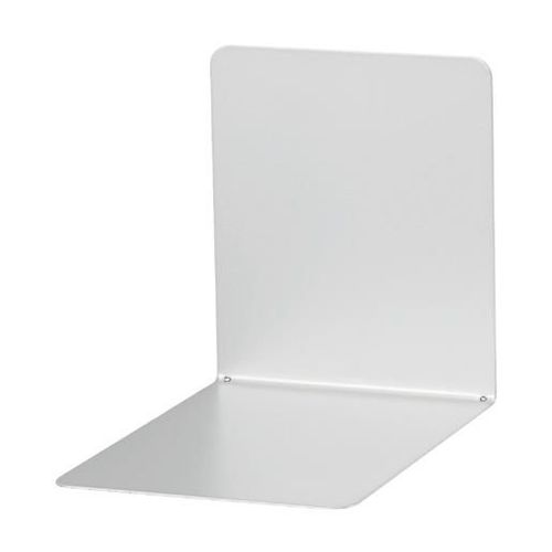 Maul Lot de 2 Serre-livres métallique large 14 x 12 x 14 cm magnétique Gris