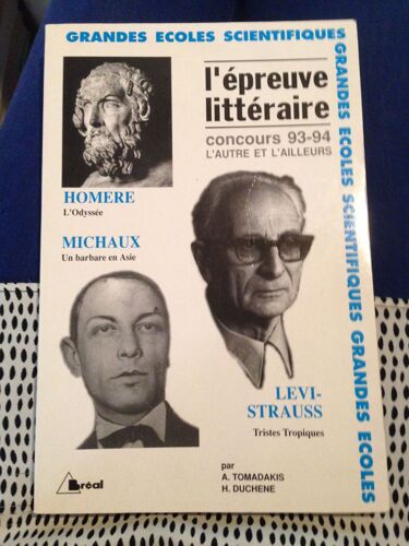 L Épreuve Litteraire. Concours 93-94