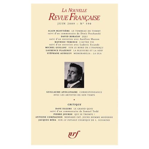 La Nouvelle Revue Française N° 590, Juin 2009 - La Poésie Catalane