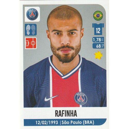 N° 409 - Stickers Image Vignette - Panini - Foot 2020 / 2021 - Rafinha - Paris Saint Germain - Football Ligue 1