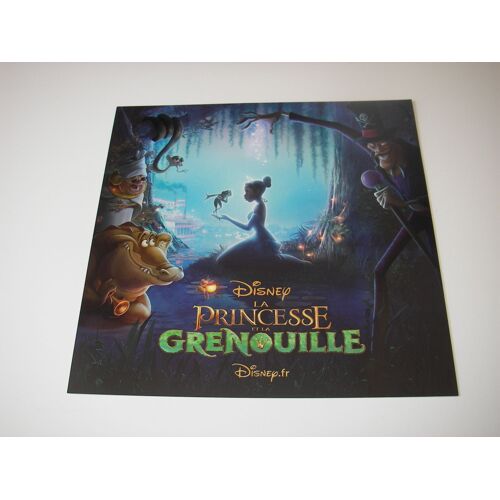 Carte Invitation Projections Presse Disney La Princesse Et La Grenouille