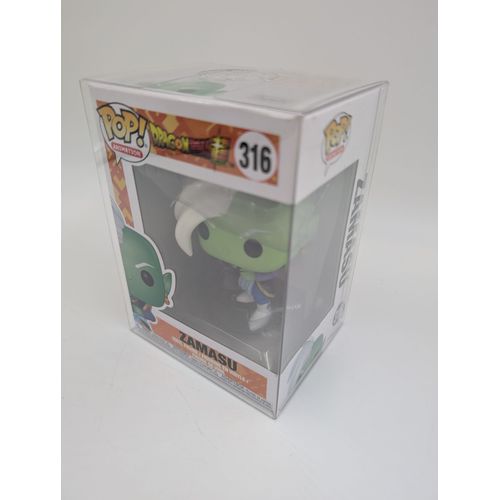Figurine Funko Pop ! Animation Dragonball Super 316 Zamasu (Crystal Box Inclut)