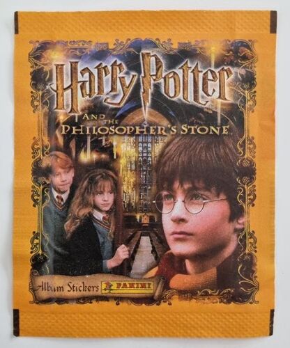 Pochette D'images Autocollants Officielle Panini " Harry Potter À L'école Des Sorciers "