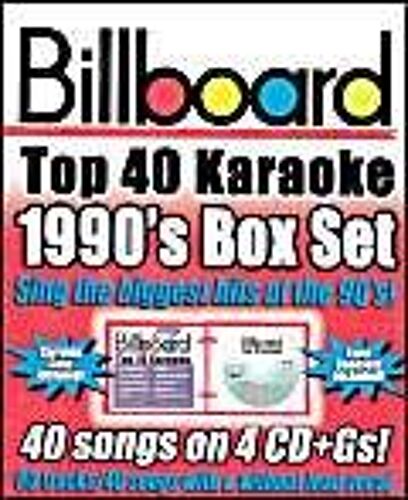 Billboard 1990's Top 40 Karaoke Box Set