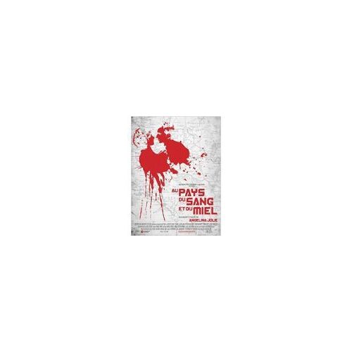 Au Pays Du Sang Et Du Miel - In The Land Of Blood And Honey - Angelina Jolie - Affiche De Cinéma Pliée 60x40 Cm