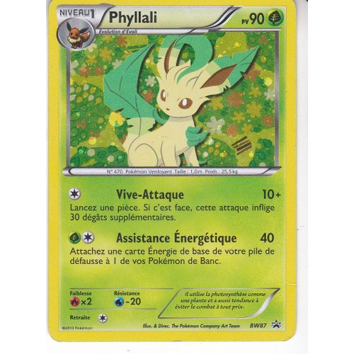 Phyllali Bw87 Holo Set Promo Blackstar Black&white Fr