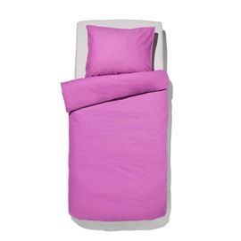 Hema Housse De Couette Coton Doux 140 X 200/220 Violet (Violet Pourpre)