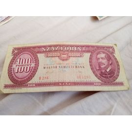 Billet 100 Forint Hongrie