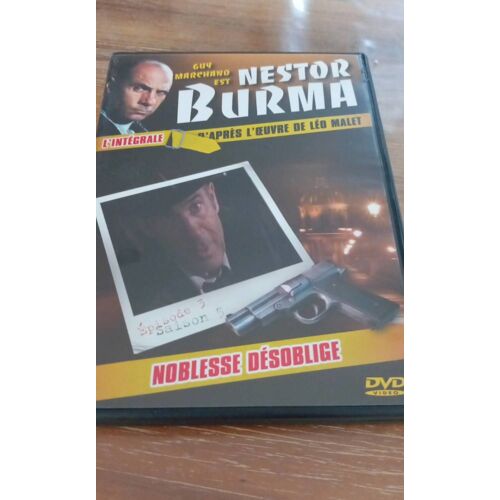 Nestor Burma Noblesse Desoblige Dvd