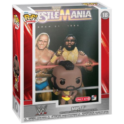 Figurine Funko Pop - Wwe N°18 - Mr. T - Magazine Cover (71142)