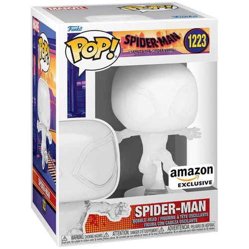 Figurine Funko Pop - Spider-Man : Across The Spider-Verse [Marvel] N°1223 - Spider-Man - Transparent (71533)