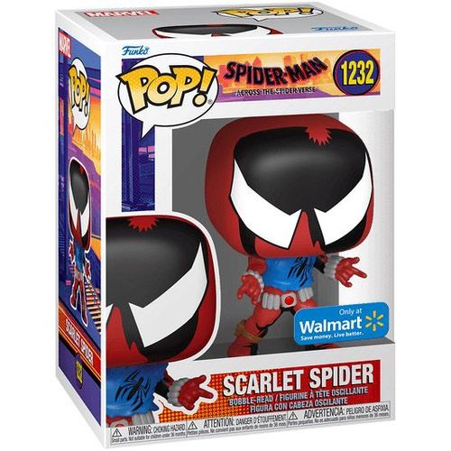 Figurine Funko Pop - Spider-Man : Across The Spider-Verse [Marvel] N°1232 - Scarlet Spider (65735)