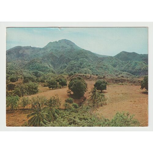 Carte Postale Martinique - Prêcheur, Vue Sur La Montagne Pelée, 1975