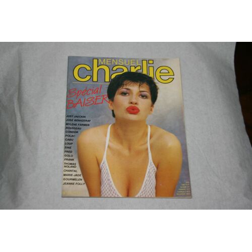 Charlie Mensuel N° 27  06/1984 Spécial Baiser Polac, Cabu, Mylène Farmer, Sine, Fred Jeanne Folly