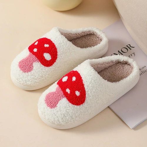 Chaussures Pantoufles En Peluche Mignonnes Pour Femmeschaussures En Laine Pour La Maisonsandales Coordonnantes Pour Chambre Couchertoboggans Semelle Souple En Velours Pour Couplechaussures Chaudes Pour