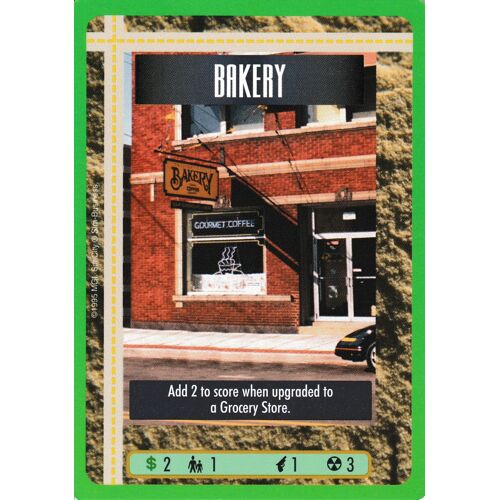 Carte - Sim City - The Card Game - Bakery - Vo